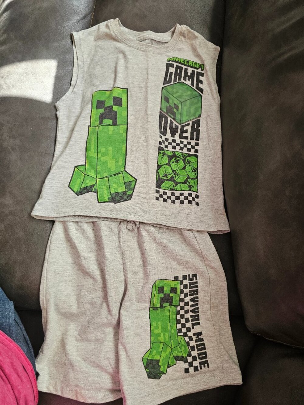 Boys Minecraft outfit